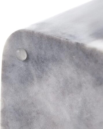 Органайзер для ванної кімнати ZCCZ: великий тримач для зубних щіток з імітацією каменю, чаша для зубної щітки з багатьма відділеннями для електричної щітки, косметики, пензлів, бритви (білий квадрат)