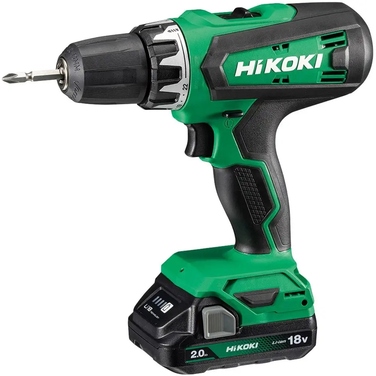 Акумуляторний шуруповерт Hikoki DS18DFWCZ 18V, 2 АКБ BSL1820M 2,0Аг, у кейсі