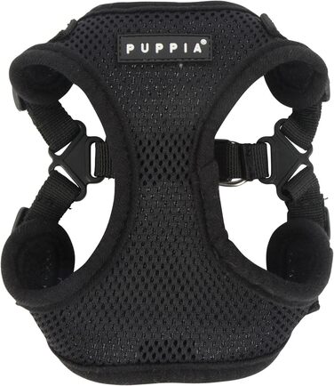 Шлейка для собак Puppia PARA-HC1533 SOFT, чорний, розмір M