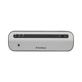Вакууматор FoodSaver VS1290X, сріблястий, 120 Вт, 28 см