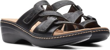 Босоніжки Clarks Merliah Karli Keilsandale жіночі, чорні, 39.5 EU