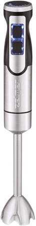 Ручний блендер Zelmer ZHB6000, 1500 Вт, сріблястий/сірий