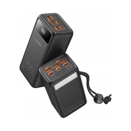 Потужний павербанк Veger Tank Lite (W5001) 50000 mAh, PD QC3.0 5A 22.5W, чорний