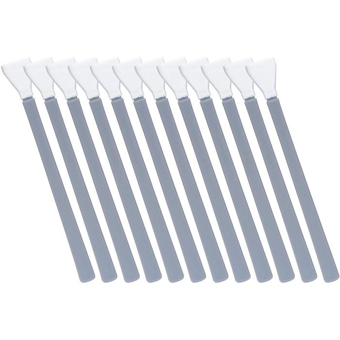 Набір для чищення сенсорів камери VSGO (12 шт.) з розчином 10 мл, сухими серветками для CCD/CMOS сенсорів та очищувачем сенсорів. Підходить для камер Nikon, Sony (16 мм без розчину)