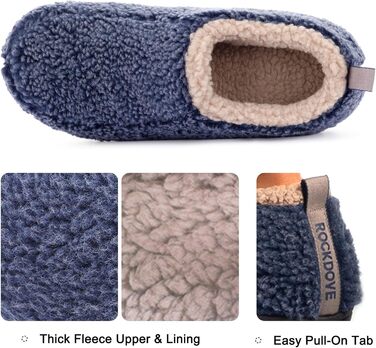 Чоловічі халапи RockDove Nomad з пінопластовою устілкою (42.5/43.5 EU, темно-синій)