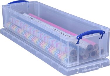 Really Use Box 22CCB Storage Box 22 Liter, transparent