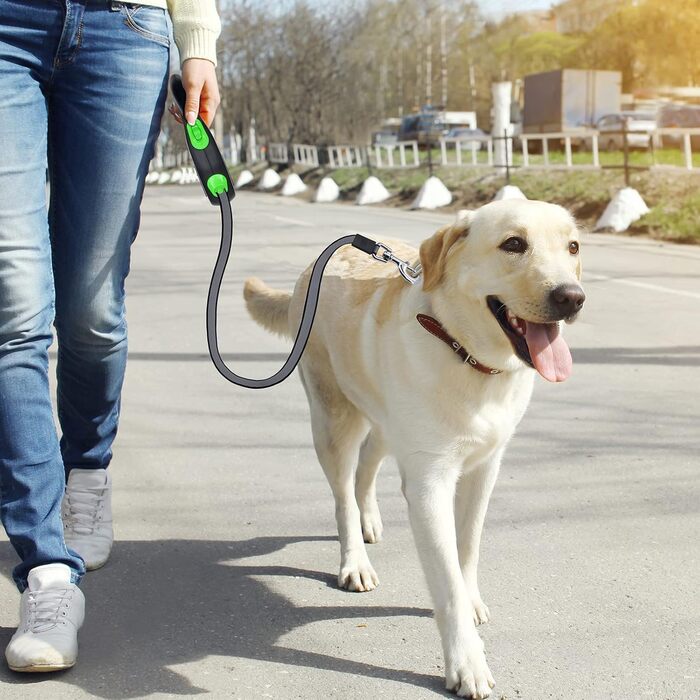 Висувна поводок для собак 8м, високоякісний, до 50кг, для малих, середніх та великих порід (сірий)