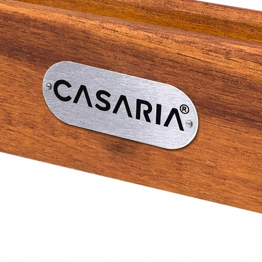 Садовий стіл Casaria, дерево, коричневий, квадратний, 70x70x73 см