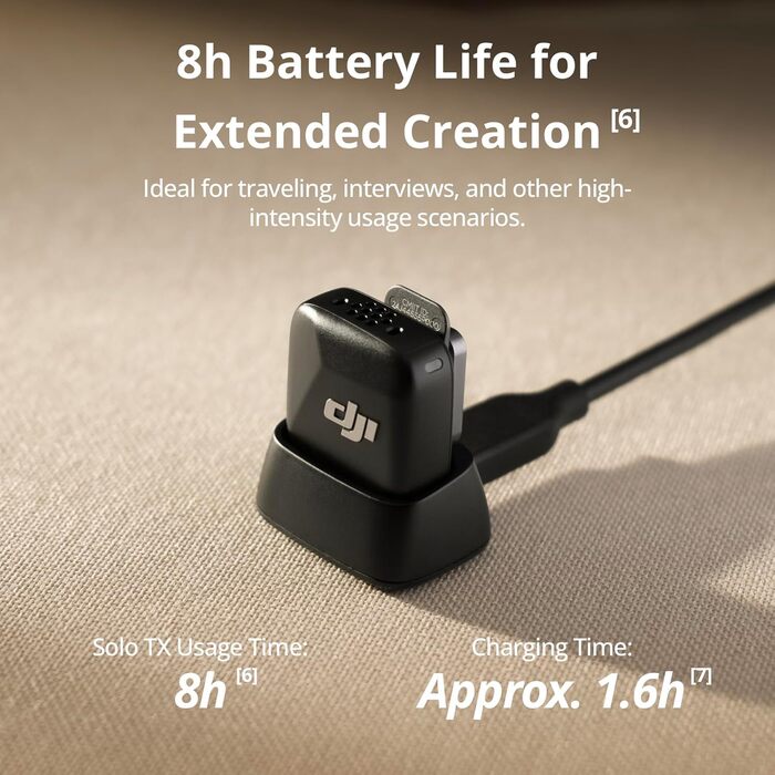 Стабілізатор DJI Osmo Mobile 7P+Mic Mini TX (Infinity Schwarz) для iPhone/Android, 3-осьова стабілізація, вбудований мікрофон та штатив