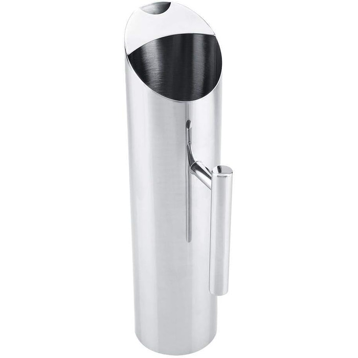 2L Stainless Steel Water Jug, Cold Drinking Jug, Home Hotel Serving Tool, with Ice Protection and Ergonomic Handle, for Serving Water, Iced Tea, and Other Cold Beverages