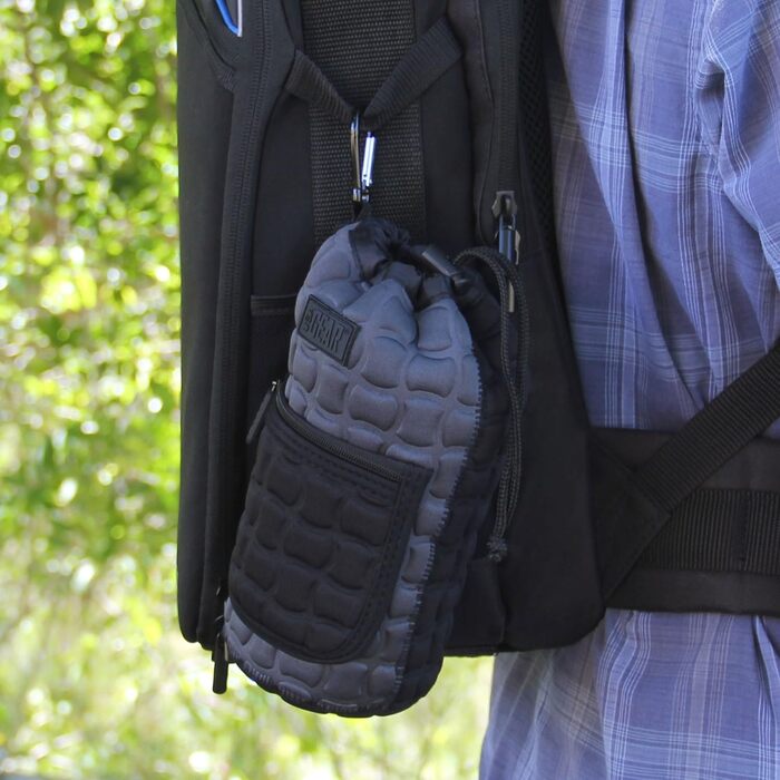 Чохол для об'єктива USA Gear FlexARMOR-X: захист до 70-300 мм, сірий