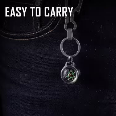 MecArmy CMP Mini-Kompass aus Titan/Messing, luxurious survival pocket compass – Father to son gift, Mother/Father to son graduation gift, birthday gift