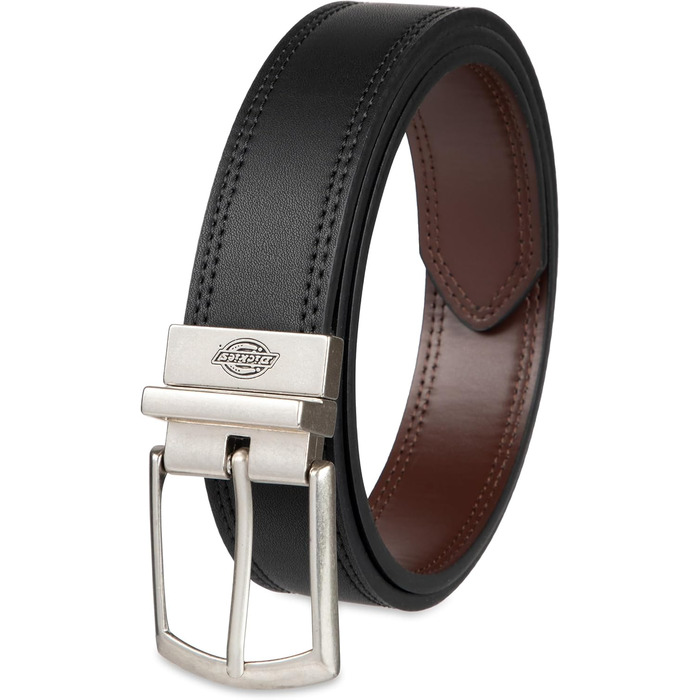 Чоловічий перекидний ремінь Dickies 38-40, чорний/коричневий