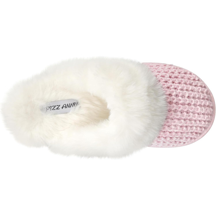 Тапочки жіночі теплі зимові PIZZ ANNU з плюшем та пам'яттю для ніг, рожеві (42/43 EU)