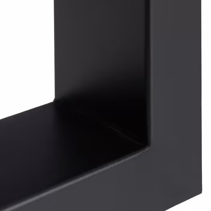 Relaxdays Set of 2 Table Feet, Black