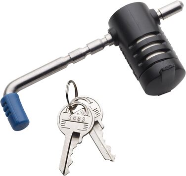 Замок для причепа Master Lock 2847DAT, регульований, нержавіюча сталь, антивандальний замок для зчеплення