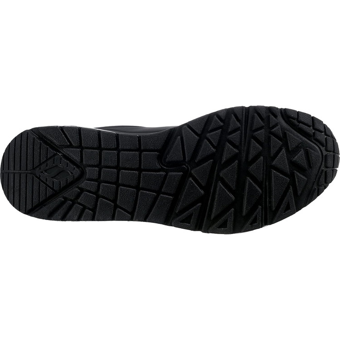 Кросівки Skechers UNO Shimmer Away для жінок, чорний колір, розмір 39 EU, матеріал Durabuck