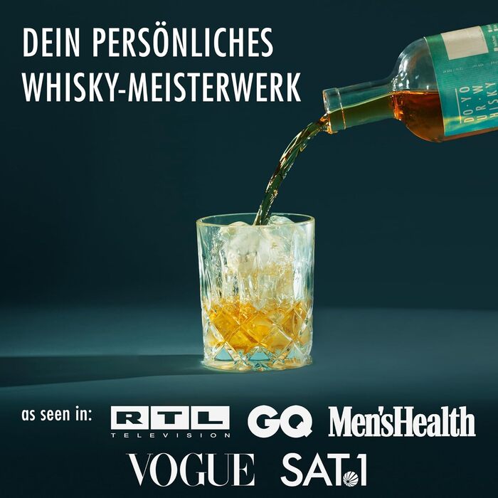 Набір для приготування власного віскі DIY | 12 інгредієнтів у пляшечках | Додайте смак вашому віскі | Подарунок на День батька, день народження, Різдво