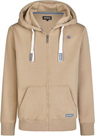 Чоловіча толстовка на блискавці з капюшоном riverso RIVNoah Regular Fit, бежевий (Cobblestone Beige), розмір S