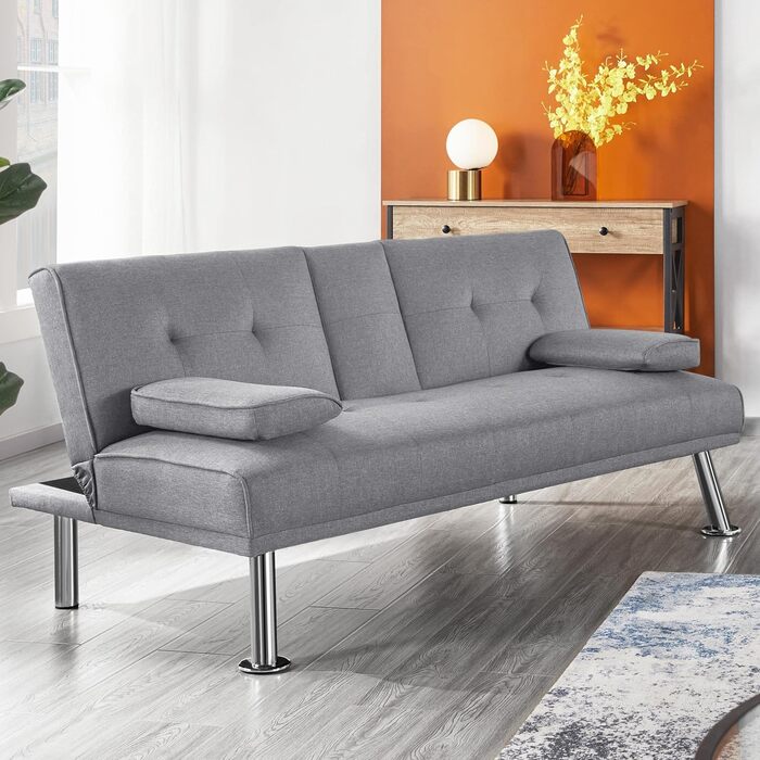 Yaheetech Folding Sleeper Sofa