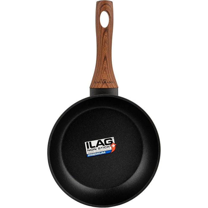 Сковорода з антипригарним покриттям, діаметр 20 см - для всіх типів плит (індукція, газ)