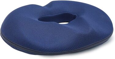 Portable Foam Orthopedic Hemorrhoid Seat Cushion, Ergonomic Seat Cushion for Hemorrhoids and Prostate, Pain-Relieving, Toilet Seat Cushion Massage Cushion (Male)