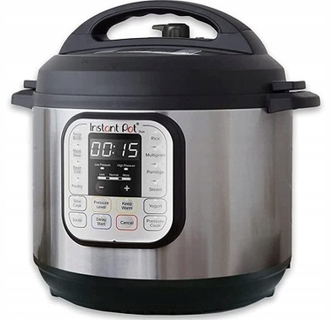 Мультиварка Instant Pot Duo60, срібляста, 1000 Вт, 5,7 л