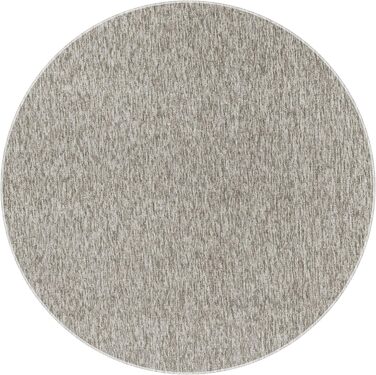 Килим для вітальні HomebyHome 120x170 см, бежевий, однотонний, з коротким ворсом, для кухні, їдальні, спальні, легко миється