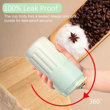 Термокружка для кави HomeAlexa з цифровим дисплеєм, 410 мл, нержавіюча сталь 316, ізольована вакуумна термокружка з кришкою, зелена