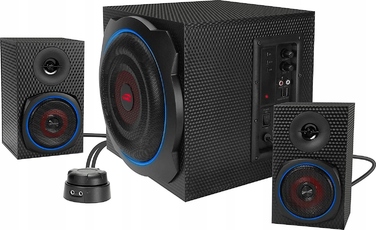 Акустична система 2.1 SpeedLink Gravity Carbon 60 Вт, чорна
