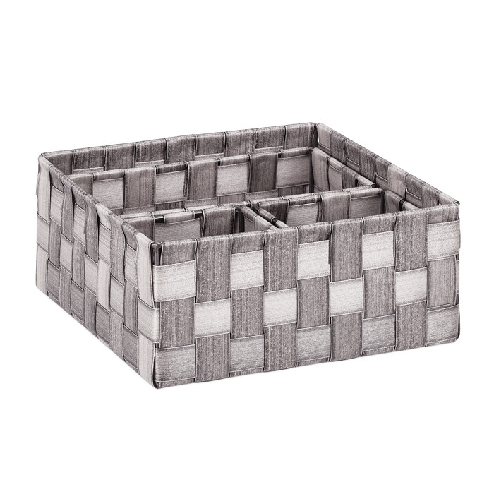 Relaxdays Woven Storage Basket Set of 4