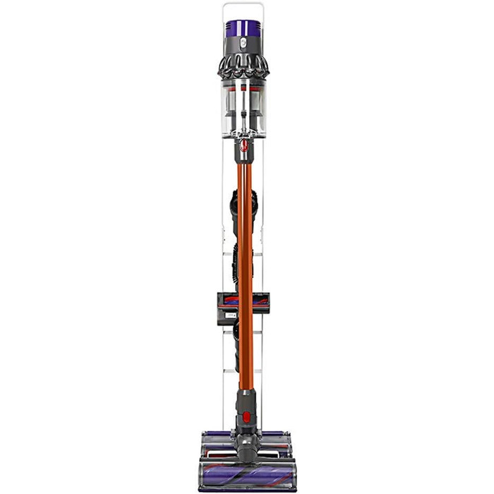 Підставка для пилососів Dyson: Organizer та кріплення для Dyson Gen5, V15s, V15, V12 Slim, V11, V10, V8, V7, V6, DC30, DC35 (білий)