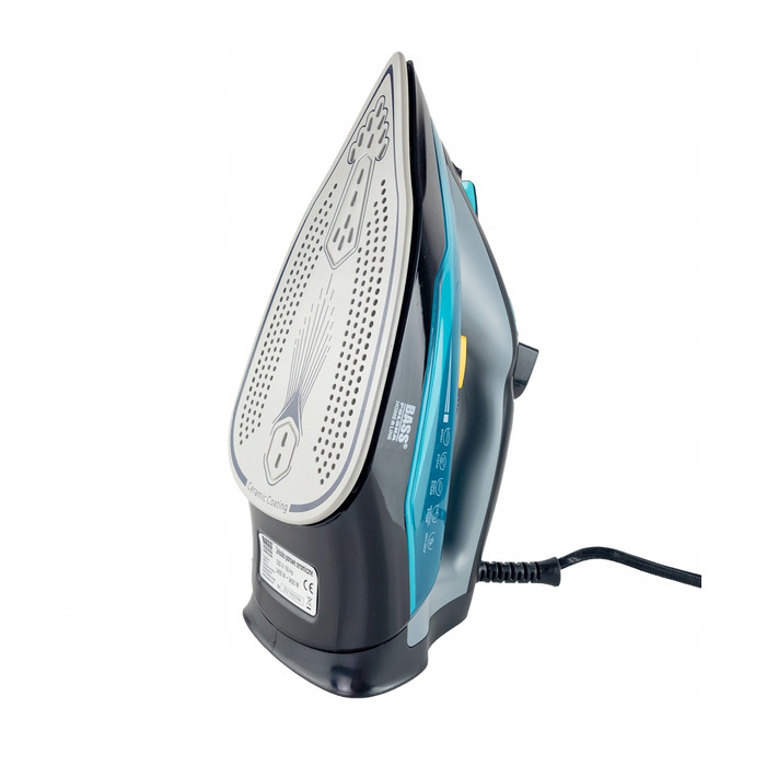 Парова праска Strażak 3400W з керамічною підошвою, 9в1, anti CALC drop