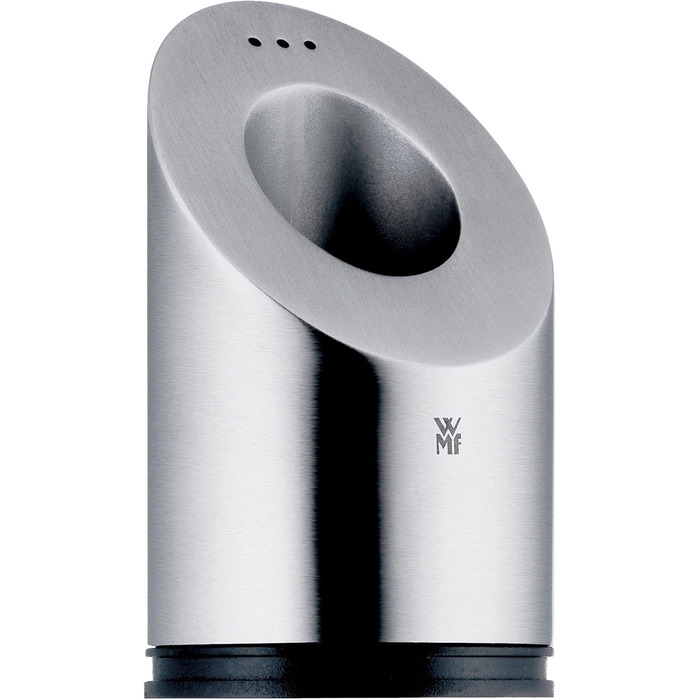 WMF Two-in-One Salt/Pepper Shaker Set, 2-piece, Salt Shaker, Pepper Shaker, Cromargan Stainless Steel, Brushed, Dishwasher Safe & Bel Gusto Salt and Pepper Shaker Set, 2-piece