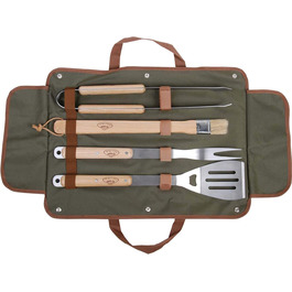 Набір грилю Esschert Design, зелений, 49.8 x 47 x 26 см, GT37