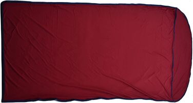 Qukai Elastic Sleeping Bag Liner Ultralight Sleeping Bag Liner Elastic Travel Sheet for Outdoor Camping Multifunctional Sleeping Bag Liner Burgundy