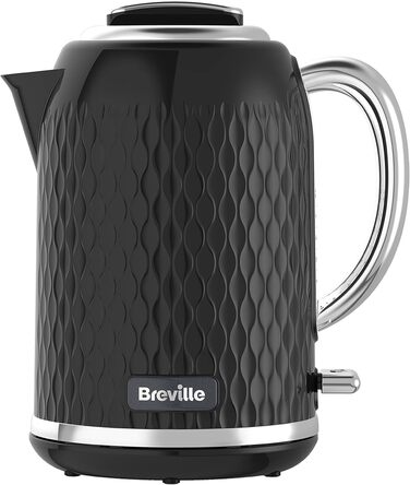 Електричний чайник Breville VKT017 Curve, 1.7 л, 3000 Вт, чорний