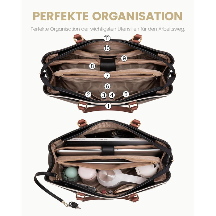 Сумка для ноутбука LOVEVOOK жіноча 15.6