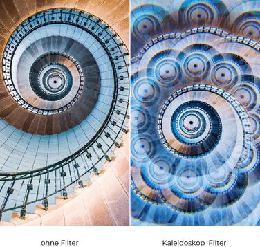 Фільтр-призма Kaleidoscope K&F Concept Nano-B Serie 67mm, ефектний фільтр для фотографії