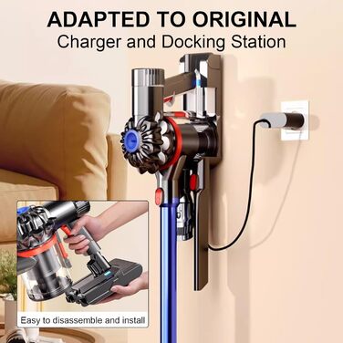 Замінний акумулятор 6800 mAh для пилососів Dyson V8 + 2 фільтри (сумісний з SV10 V8 Absolute)