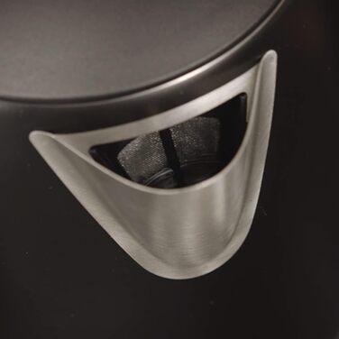 Електричний чайник MELITTA Prime Aqua mini, 1.0 л, 2200 Вт, чорний, нержавіюча сталь