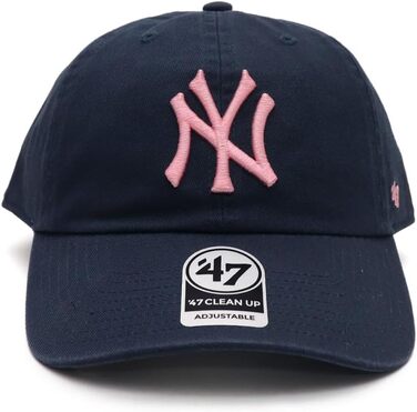Кепка бейсбольна 47 Brand MLB New York Yankees рожева (Nany-pink) - оригінал