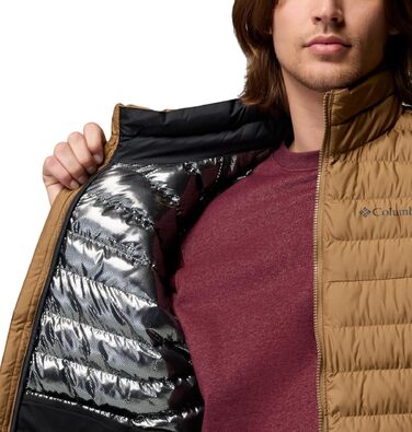 Чоловічий утеплений жилет Columbia Powder Lite II Vest, колір Delta, розмір S