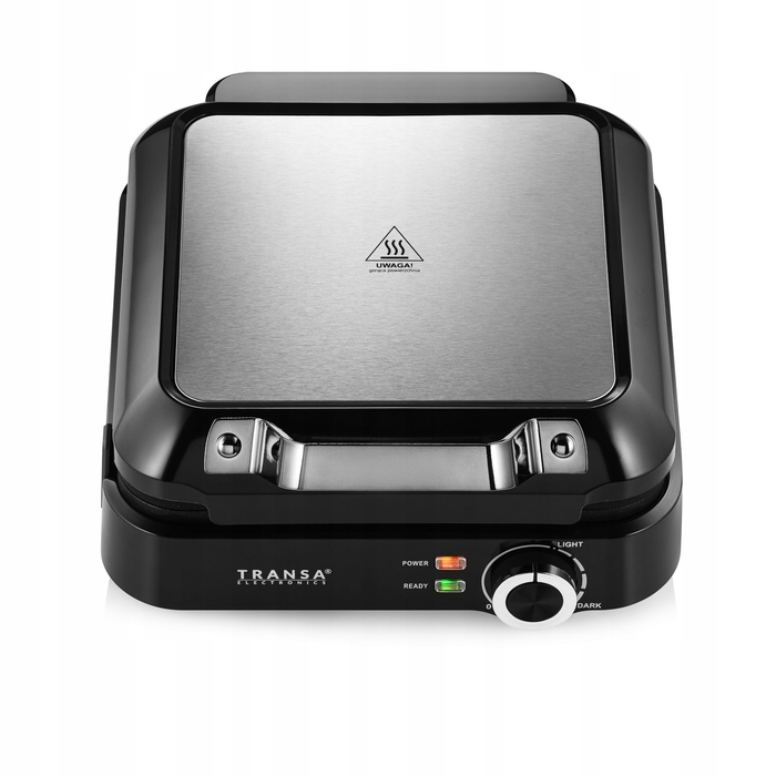 Вафельниця Transa Electronics TE-34, 2200 Вт, чорна