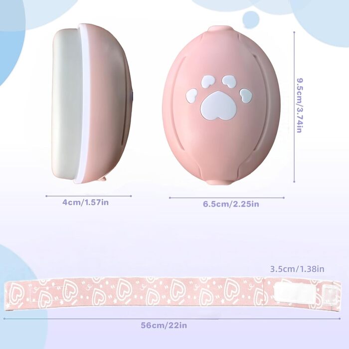 Навушники для захисту від шуму для немовлят, 25db, з шумопоглинанням, для дітей до 36 місяців, рожеві