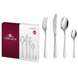 Набір столових приборів Gerlach Mango, 24 предмети, поліровані