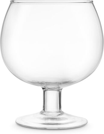 Final Touch Fishbowl Cocktail Glass XL 1.3 l | Party Margarita Daiquiri Blue Lagoon Giant Drinking Cup