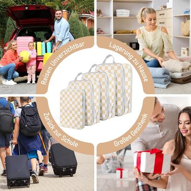 Органайзер для валізи та рюкзака Kompression: набір кубів для пакування, аксесуари для подорожей