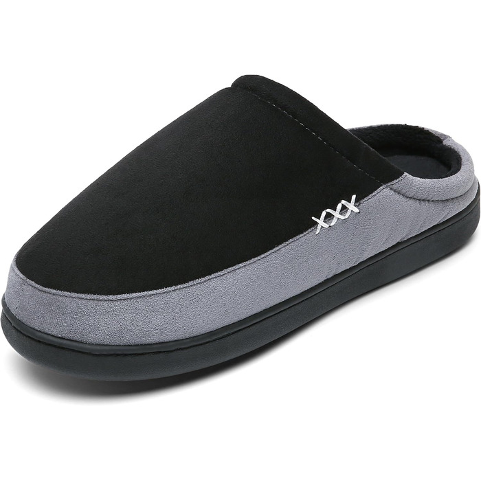 Тапочки жіночі Mishansha Herren з підкладкою з меморі-піни, теплі, зимові, чорні, розмір 36-48