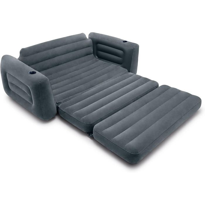 Intex розкладне крісло-ліжко, надувне двоспальне ліжко Queen Size
